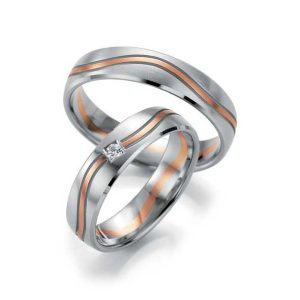 Weißgold/Rosegold/Weißgold