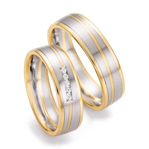 Gelbgold/Weißgold/Gelbgold