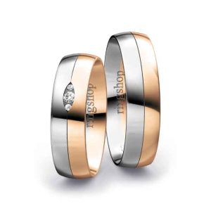Platin/Rotgold