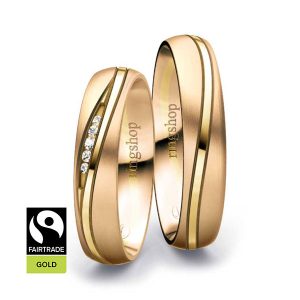 Rosegold/Gelbgold/Rosegold Fairtrade